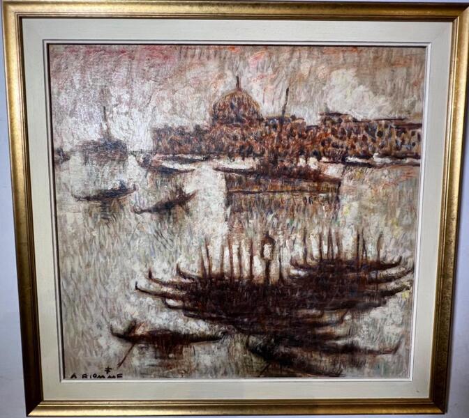 Venice ( oil on canvas )