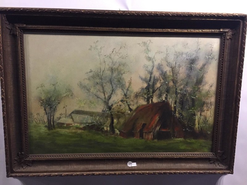 Cottage in the spring 