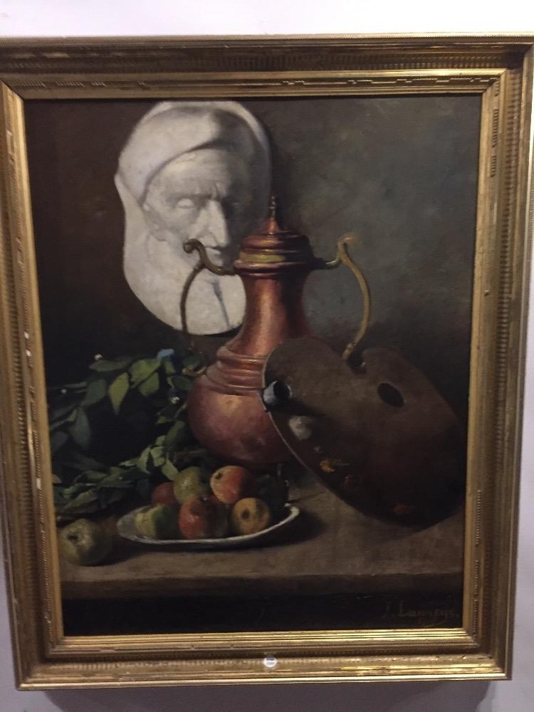 Interior of the artist studio