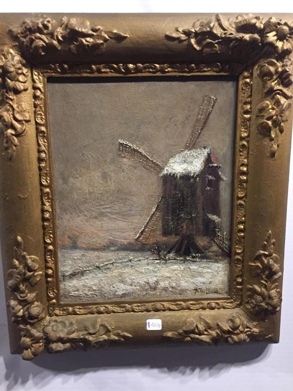 Mill in the wintertime 