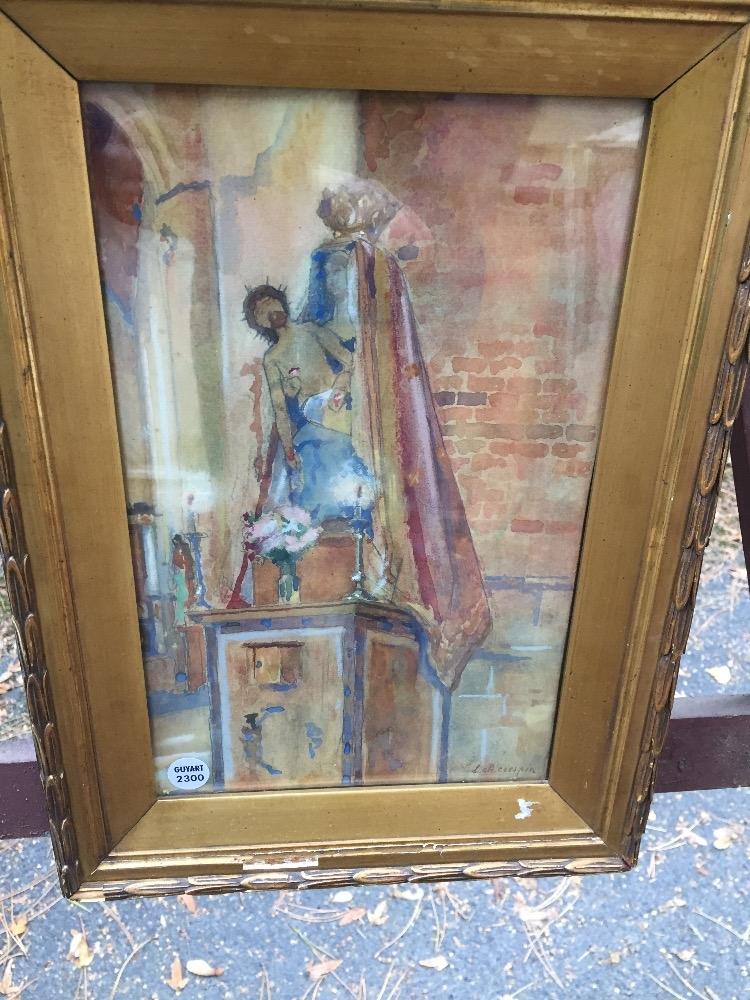 Statue of Jesus and Mary