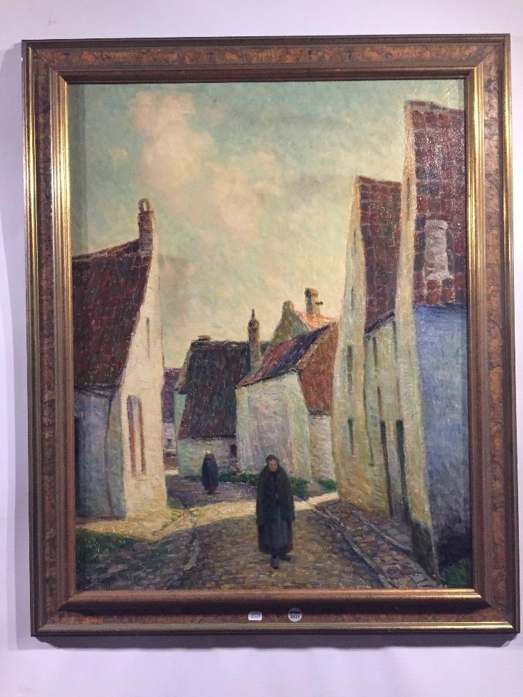 Walking in the streets of Bruges