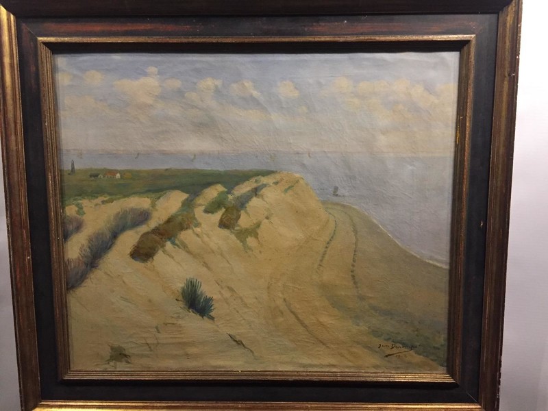 Coastal view in France