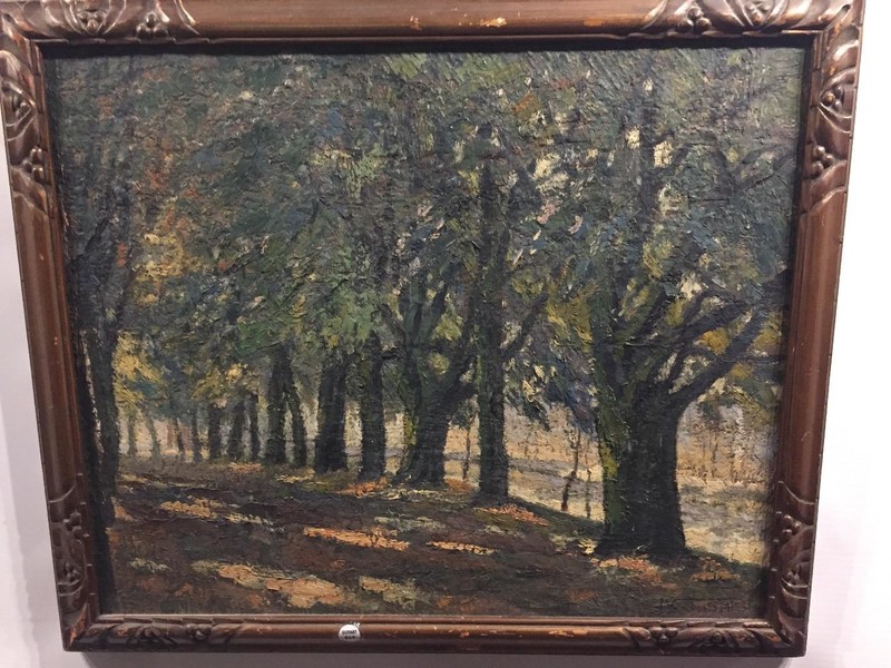 Landscape in the summertime 