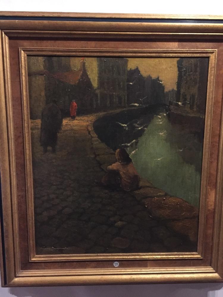 Girl watching the seagulls